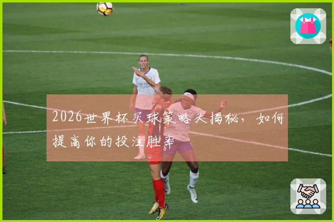 2026世界杯买球策略大揭秘，如何提高你的投注胜率
